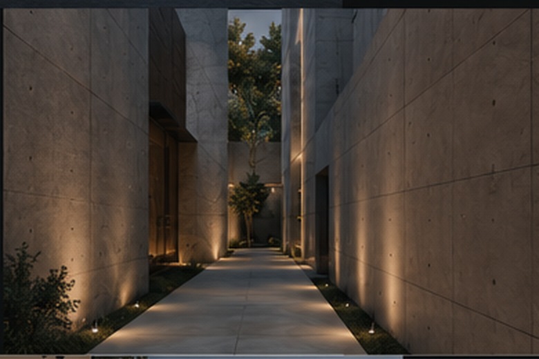 Arquitectura de concreto y luz